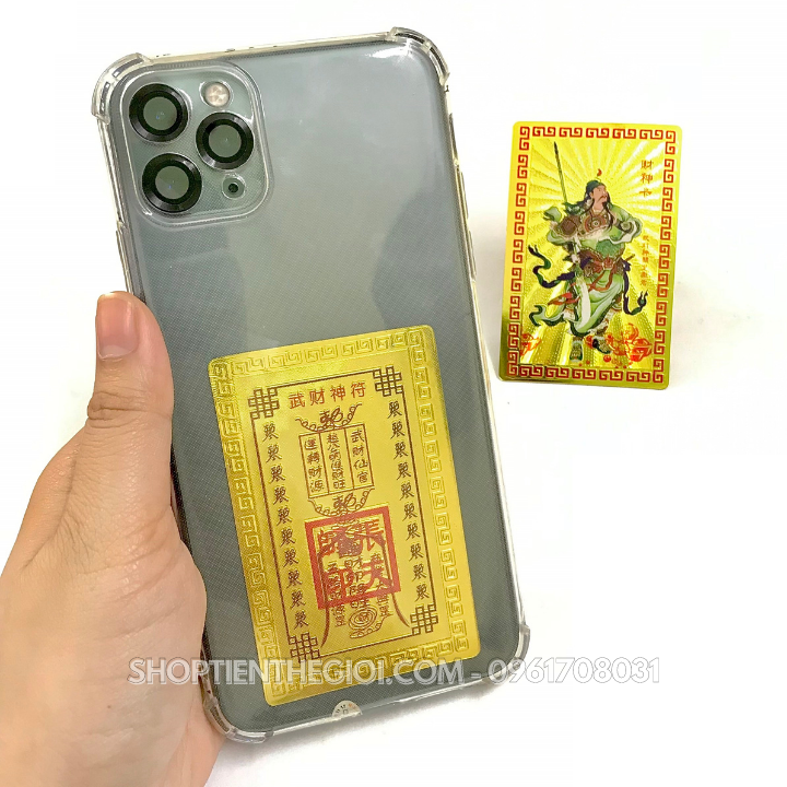 Thẻ Kim Bài Quan Vũ Quan Công